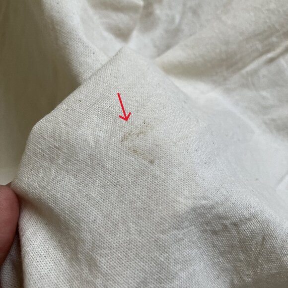 Natural Cotton Sleeveless Maxi Dress with Embroidered Bodice Made in Mexico - Picture 8 of 9